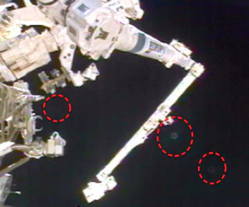 Ufo Activity Hovers Around The International Space Station