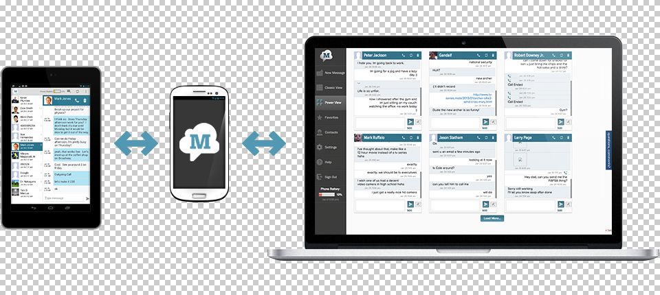 MightyText, SMS dari Komputer atau Tablet untuk Android