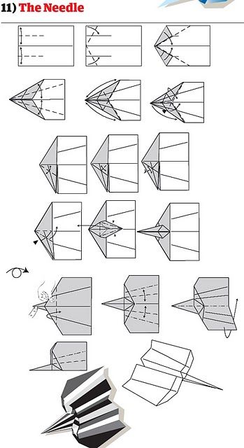 Como hacer aviones de papel paso a paso ~ lodijoella