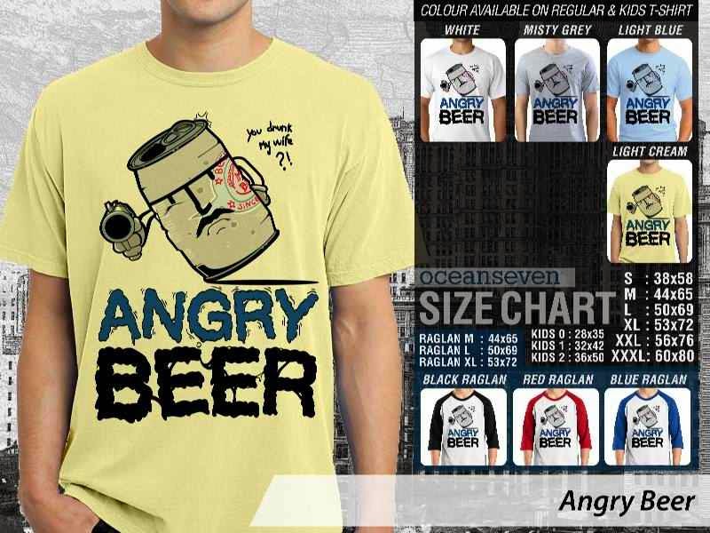 Kaos lucu Angry Beer