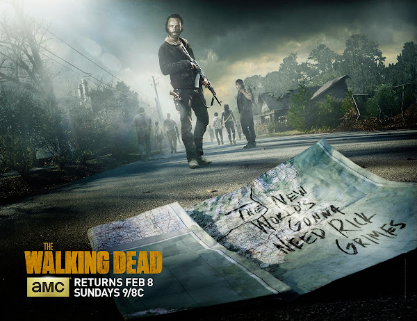 The Walking Dead season 5 second half promo art