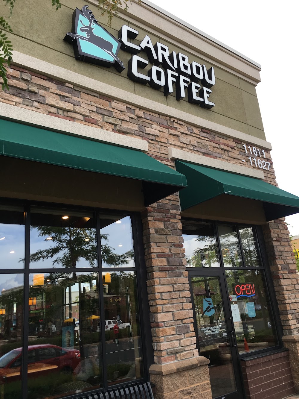 Caribou Coffee, Maple Grove, Hennepin County, Minnesota, Amerika Serikat.