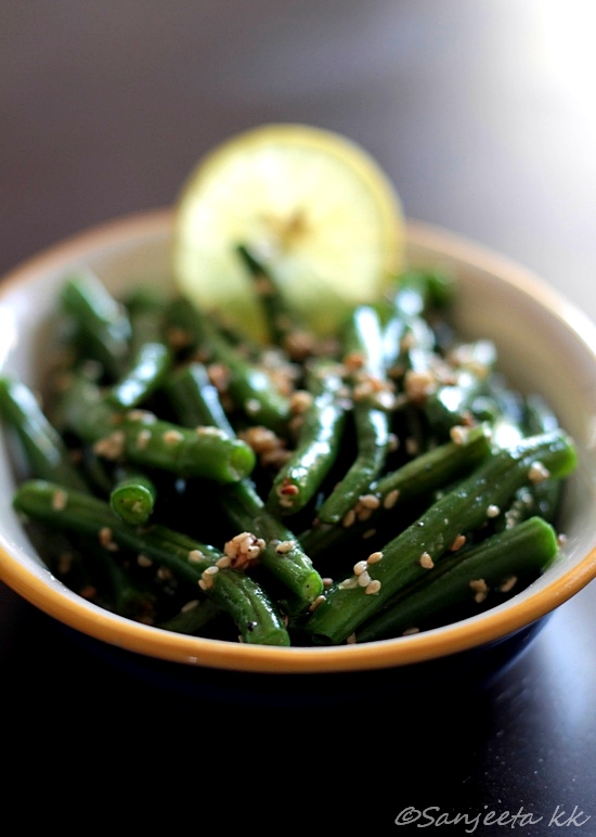 Recipe | Healthy Snack of Roasted Green Beans - Of Fun, Food and Blogger Meets