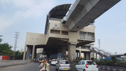 Uppal Metro Station, Inner Ring Rd, Survey Colony, Industrial Development Area, Uppal, Hyderabad, Telangana 500039, India, Metro_Rail_Station, state TS