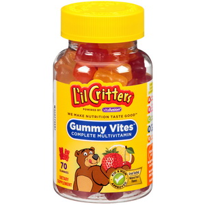 Kẹo dẻo bổ sung Vitamin cho bé L'il Critters Gummy Vites của Mỹ