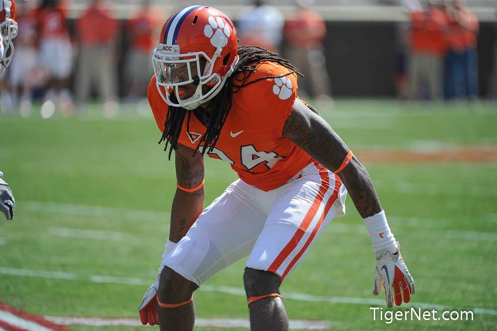 Orange and White Game Photos - 2012, Cortez Davis, Football, Orange and White