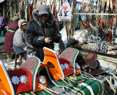Восточный базар по-монгольски. Рынок в Улан-Баторе.