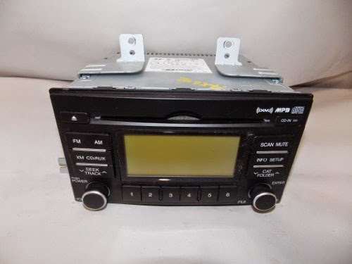  07-10 Hyundai Accent MP3 Satelite XM Radio CD Player MP3 XM 2007 2008 2009 #4939