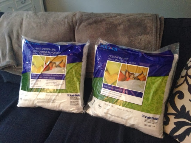 Flip With Love: Sick Day DIY: His & Hers Throw Pillows