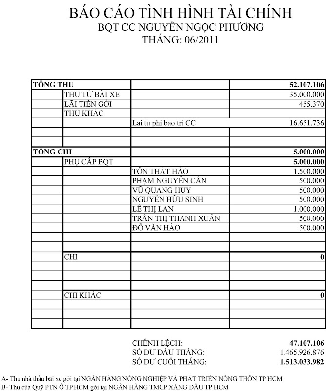 Báo cáo tình hình tài chính (từ tháng 01 đến tháng 12 năm 2011) BCTC%252520CCNNP%25252006