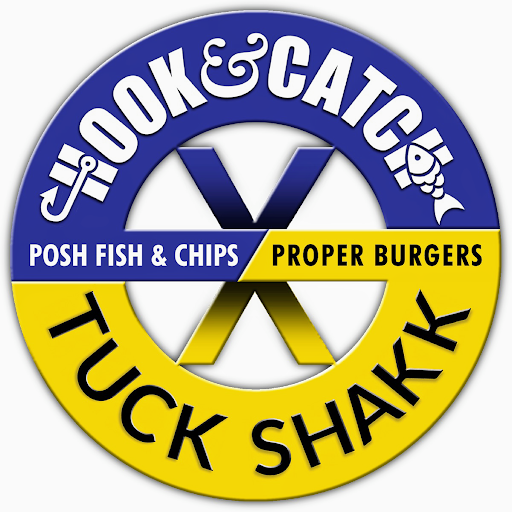 Hook and Catch X Tuck Shakk Bearsden logo