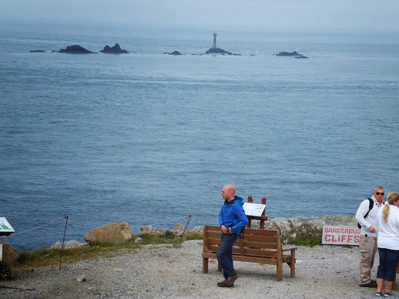The longships Islets and lighthouse