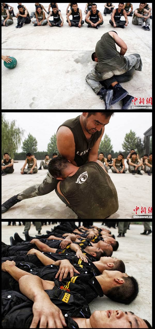 Gambar Latihan Pengawai Peribadi Di China