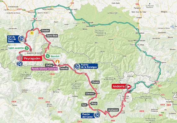 La Vuelta 2013. Etapa 15. Andorra / Peyragudes. @ Unipublic