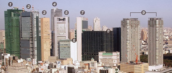 Shiodome Skyscrapers - numbered.jpg