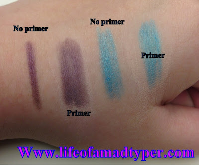 nyx jumbo eye pencil in electric blue and purple velvet the look