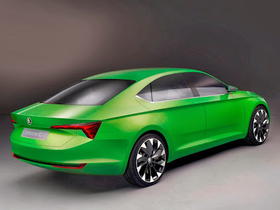 Skoda Vision C Concept z napędem CNG (gaz ziemny) Skoda Vision C Concept z napędem CNG (gaz ziemny)