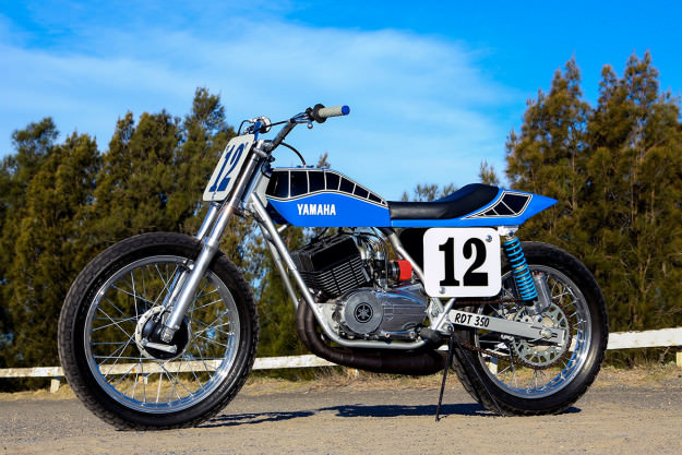 Yamaha RD350 Flat Track của tay đua dirt track từ Úc Yamaha RD350 Flat Track của tay đua dirt track từ Úc
