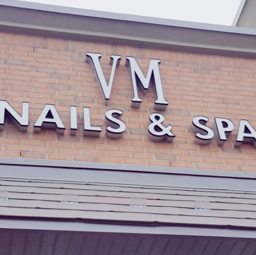 VM Nails & Spa logo