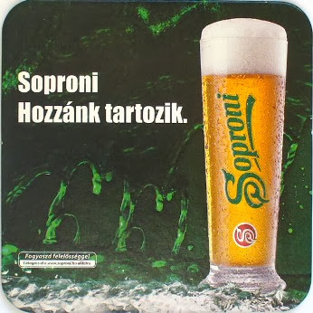magyar sörgyári alátét/ hungarian brewery beer coaster (s-z)