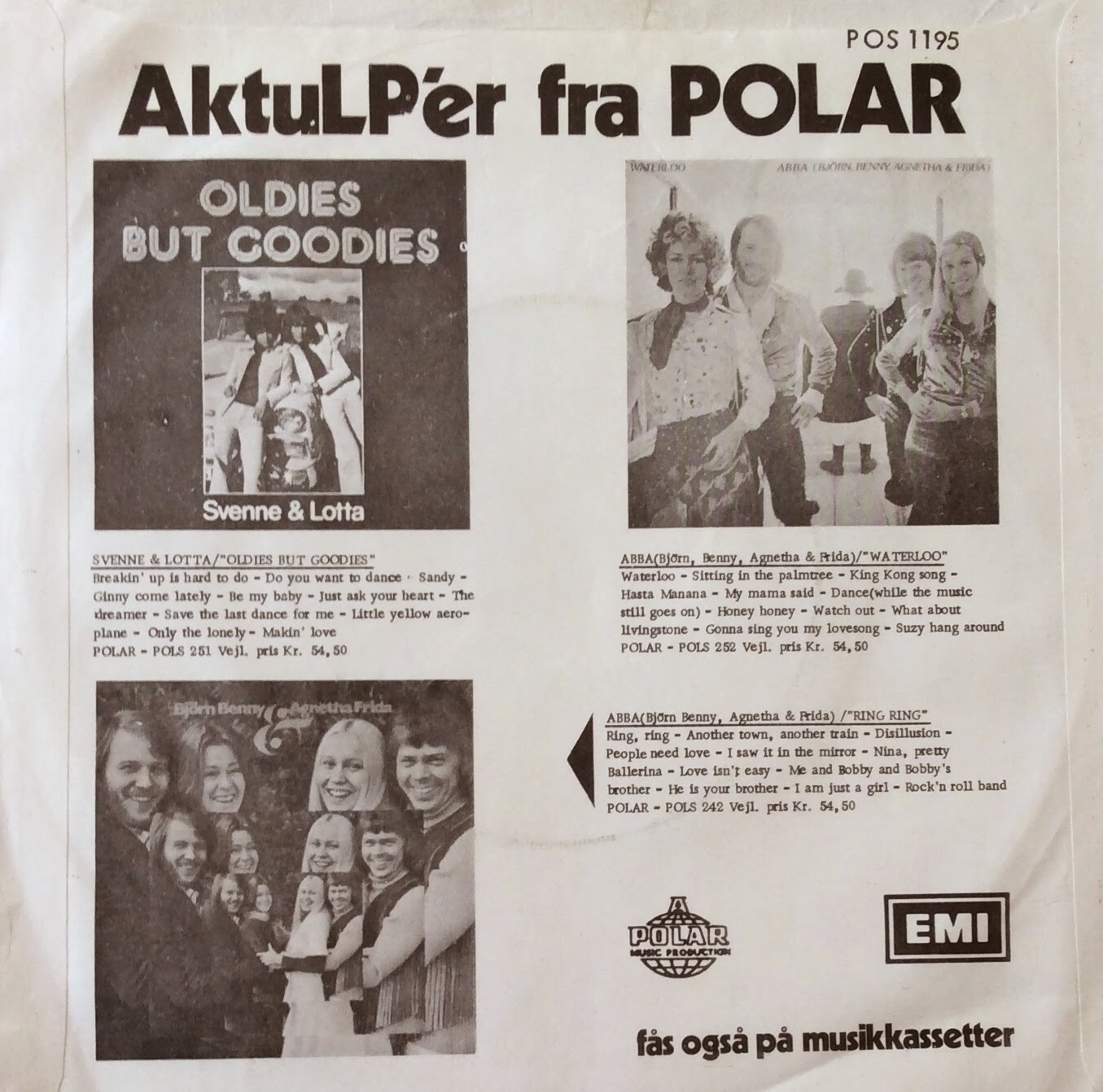 ABBA Fans Blog: Collection Update - "So Long" Single