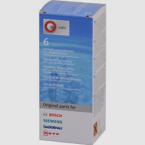 Bosch Decalcifying Tablets for Coffee Machines and Kettles, 6 Tablets Bosch Decalcifying Tablets for Coffee Machines and Kettles, 6 Tablets