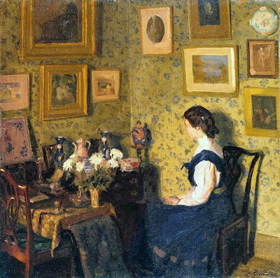 Harold Gilman - Edwardian Interior
