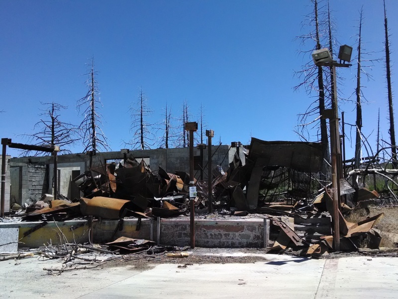 Mount Wilson and Mount Gleason • Fire Camp