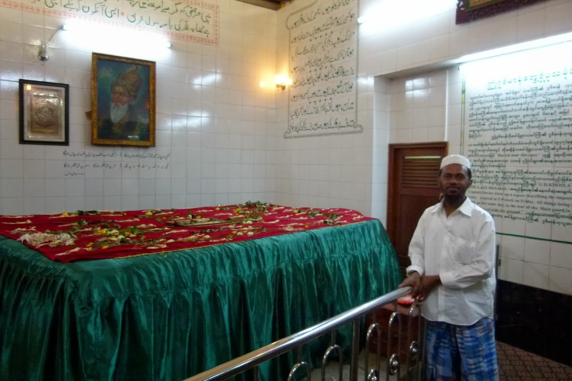 The tomb of Badadur Shah Zafar the last Mughal Emperor of India