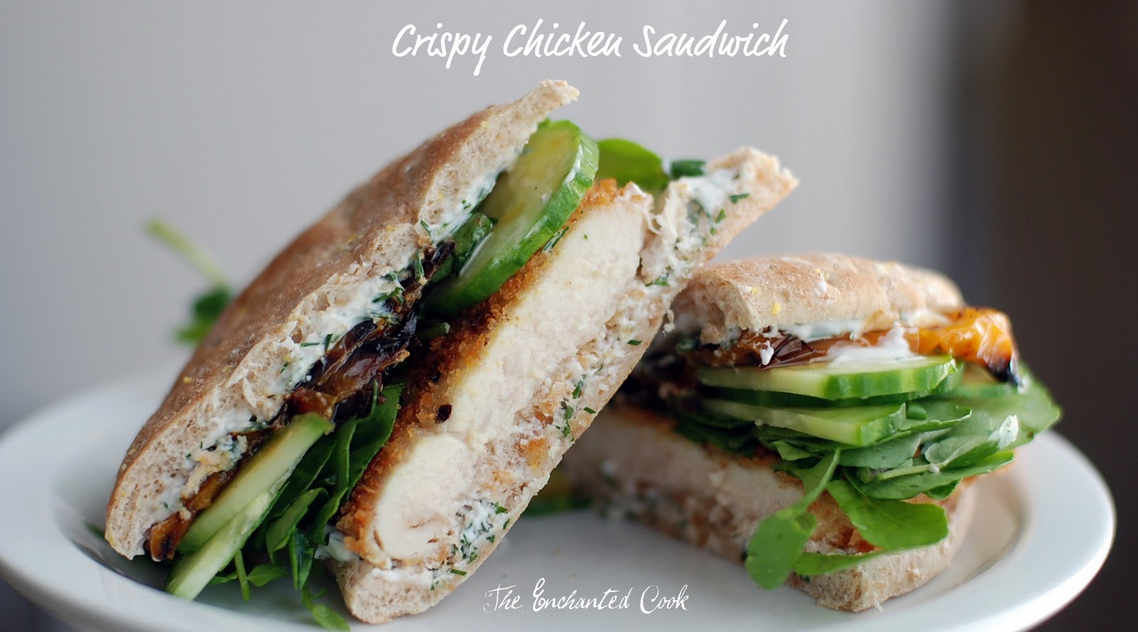 The Enchanted Cook: Crispy Chicken Sandwich
