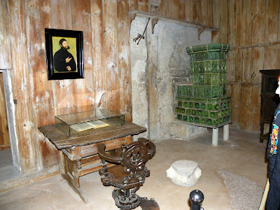 V tej sobi je živel Martin Luter.