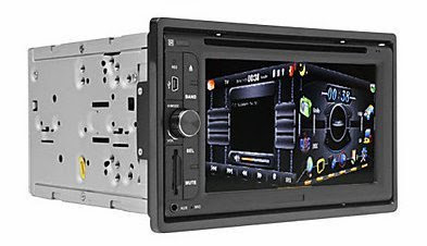  6.2 Inch Digital Touchscreen 2Din Car DVD Player With GPS PIP TV RDS Bluetooth - Up To 32GB