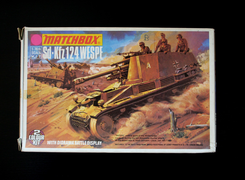 Nos premières acquisitions ......... vintage collector Matchbox---PK77---Sd-Kfz-124-WESPE---01