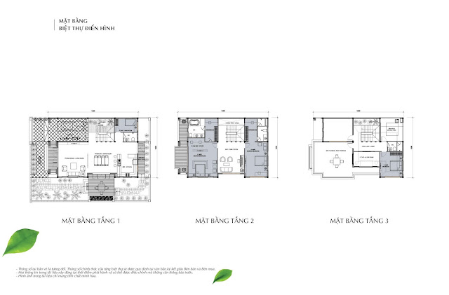 mặt bằng biệt thự Louis City mặt bằng biệt thự Louis City