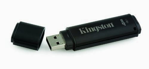  Kingston DataTraveler 5000 Ultra-Secure Waterproof USB Drive DT5000/4GB (Black)