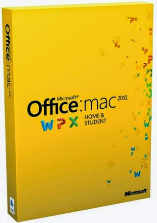 Office Mac Home & Student 2011 - 1MAC/1User (Disc Version)