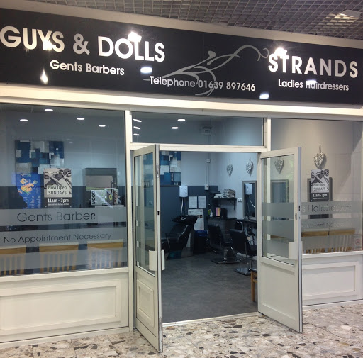 Strands Hairdressers, Guys and Dolls Barbers logo