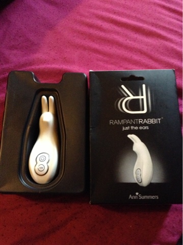 Submissive, Naughty and Horny: Review of Rampant Rabbit Just The Ears from Ann  Summers