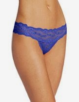 <br />b.tempt'd by Wacoal Women's Lace Kiss Thong Panty