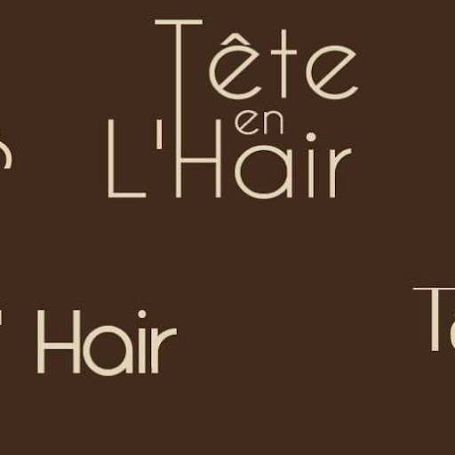 Salon tête en l'hair Coloration végétale logo