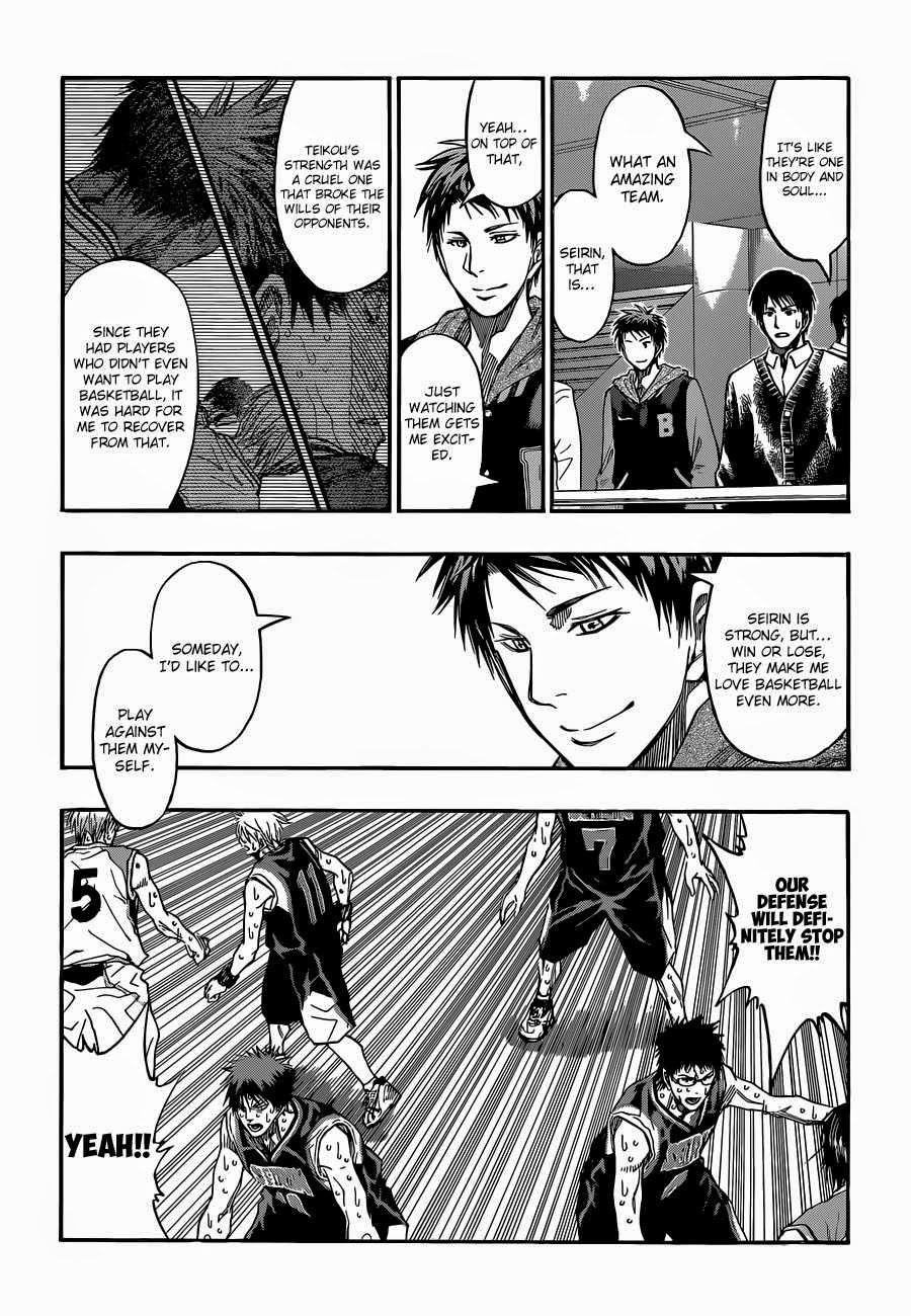 Kuroko no Basket Manga Chapter 271 - Image 08