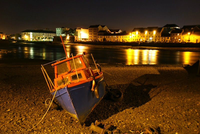 Galway by night. From Driving Ireland's Wild Atlantic Way