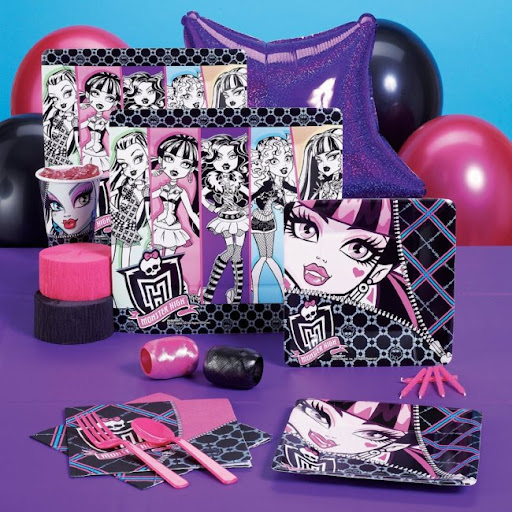 Fiestas de cumpleaños temáticas: Monster High