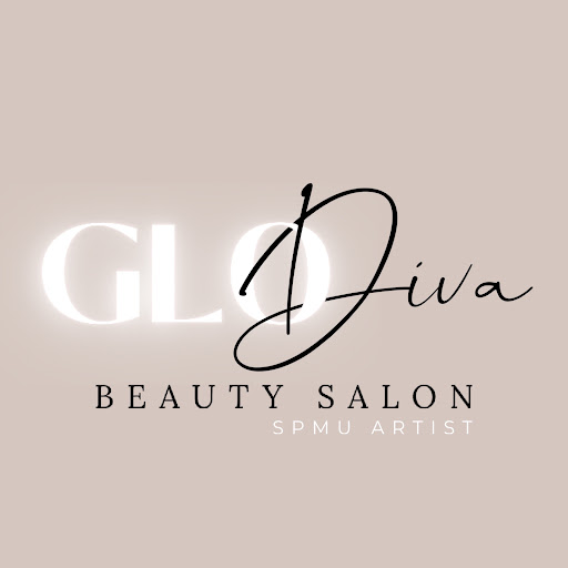Glo diva beauty salon logo