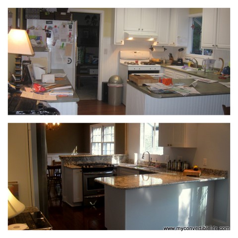 my convertible life: Remodeling 5: Kitchen Before and After