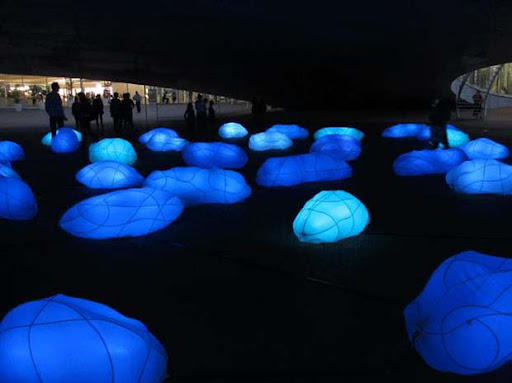 Blue Cocoons by Sophie Guyot