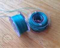 Wind a few bobbins Wind a few bobbins
