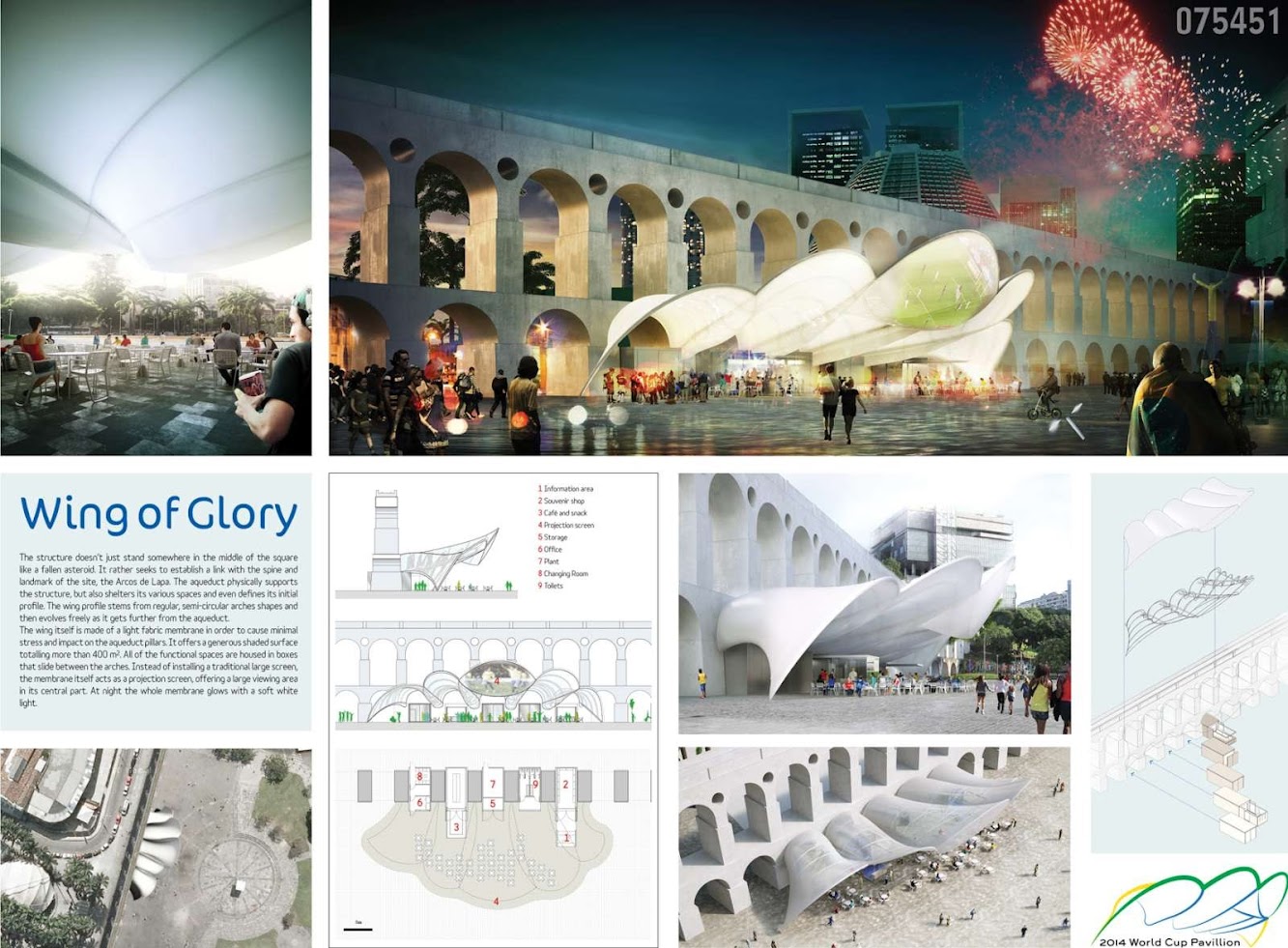 Mekene Architecture Wins Rio de Janeiro Symbolic World