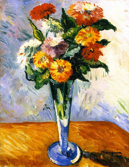 Henri-Charles Manguin - Flowers , 1915