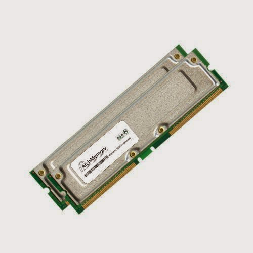  Dell Dimension 8250 8200 1GB kit (2-512MB) RDRAM Rambus RIMM PC800 40ns by Arch Memory